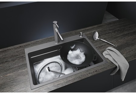 Мойка Бланко Etagon 8 алюметаллик клапан-автомат InFino 525189 фото 10 Мойка Blanco Etagon 8 алюметаллик клапан-автомат InFino 525189 фото 10