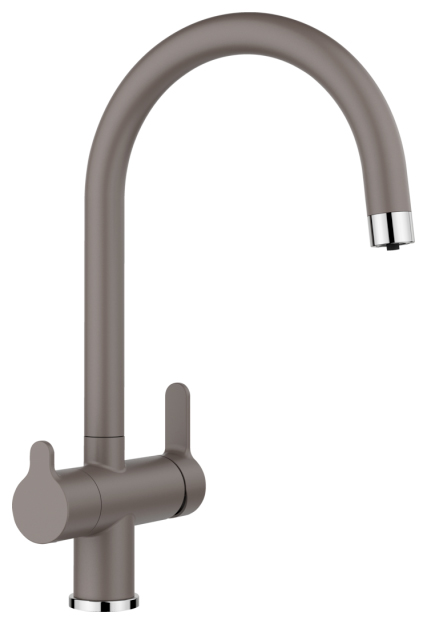 Смеситель Бланко Trima Silgranit вулкан серый 526978 Смеситель Blanco Trima Silgranit вулкан серый 526978