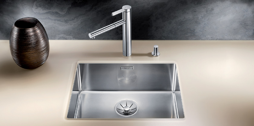 Мойка Бланко Claron 450-U клапан-автомат InFino 521575 фото 6 Мойка Blanco Claron 450-U клапан-автомат InFino 521575 фото 6