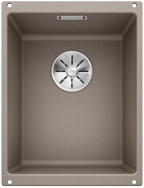 Мойка Бланко SUBLINE 320-U SILGRANIT серый бежевый клапан-автомат InFino 523414 фото 2 Мойка Blanco SUBLINE 320-U SILGRANIT серый бежевый клапан-автомат InFino 523414 фото 2