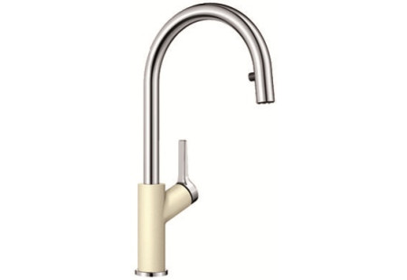 Смеситель Бланко Carena-S Silgranit жасмин 520985 фото 1 Смеситель Blanco Carena-S Silgranit жасмин 520985 фото 1