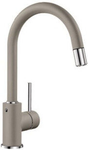 Смеситель Бланко MIDA-S SILGRANIT серый бежевый 521460 фото 1 Смеситель Blanco MIDA-S SILGRANIT серый бежевый 521460 фото 1