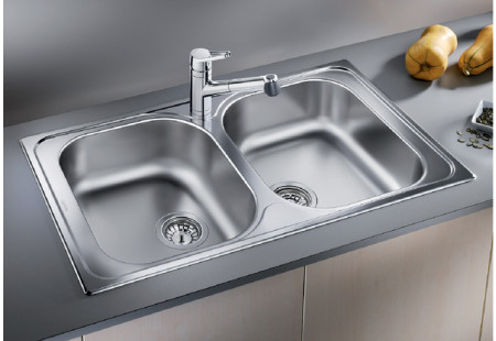 Мойка Blanco Tipo 8 Compact нержавеющая сталь матовая 513459 фото 3