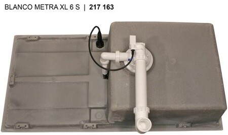 Мойка Бланко Metra XL 6S жемчужный клапан-автомат InFino 520581 фото 14 Мойка Blanco Metra XL 6S жемчужный клапан-автомат InFino 520581 фото 14