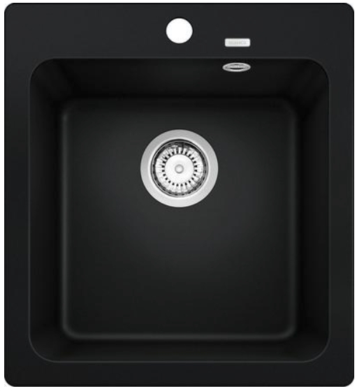 Мойка Бланко NAYA 45 SILGRANIT черный клапан-автомат InFino 526572 фото 1 Мойка Blanco NAYA 45 SILGRANIT черный клапан-автомат InFino 526572 фото 1