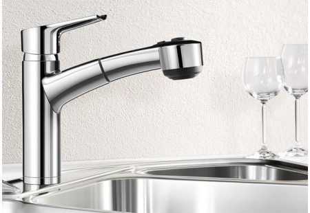 Смеситель Бланко MERKUR-S нержавеющая сталь 513711 фото 2 Смеситель Blanco MERKUR-S нержавеющая сталь 513711 фото 2