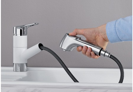 Смеситель Бланко NOTIS-S SILGRANIT антрацит 523253 фото 3 Смеситель Blanco NOTIS-S SILGRANIT антрацит 523253 фото 3