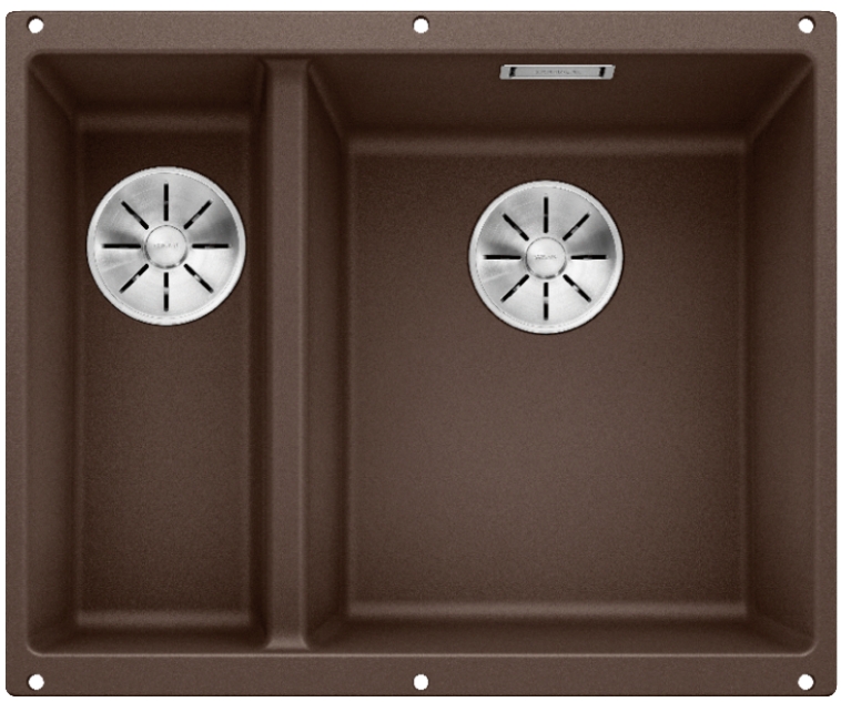 Мойка Blanco SUBLINE 340/160-U SILGRANIT кофе клапан-автомат InFino 523567 фото 1