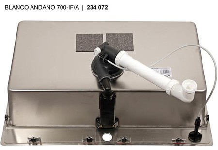 Мойка Blanco Andano 700-IF-A нержавеющая сталь полированная клапан-автомат InFino 525246 фото 2