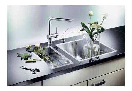 Мойка Бланко Zerox 180-IF/N нержавеющая сталь полированная клапан-автомат InFino 521566 фото 2 Мойка Blanco Zerox 180-IF/N нержавеющая сталь полированная клапан-автомат InFino 521566 фото 2