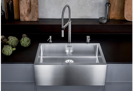 Мойка Blanco CRONOS XL 8-IF нержавеющая сталь полированная клапан-автомат InFino 523381 фото 2