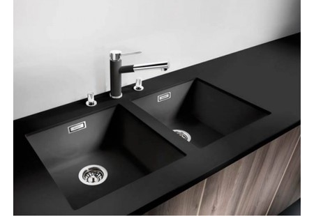 Мойка Blanco SUBLINE 400-U SILGRANIT серый бежевый клапан-автомат InFino 523429 фото 9