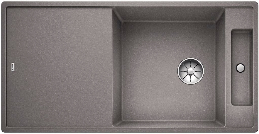 Мойка Бланко AXIA III XL 6 S алюметаллик клапан-автомат InFino 523502 фото 1 Мойка Blanco AXIA III XL 6 S алюметаллик клапан-автомат InFino 523502 фото 1
