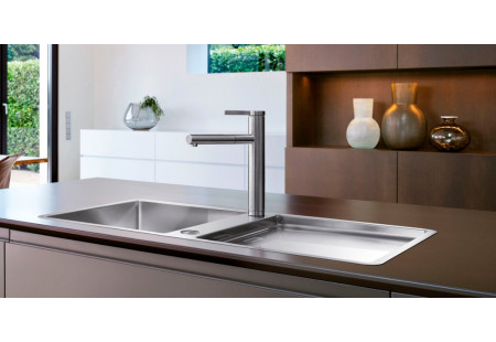 Смеситель Бланко Linee-S нержавеющая сталь матовая 517593 фото 19 Смеситель Blanco Linee-S нержавеющая сталь матовая 517593 фото 19