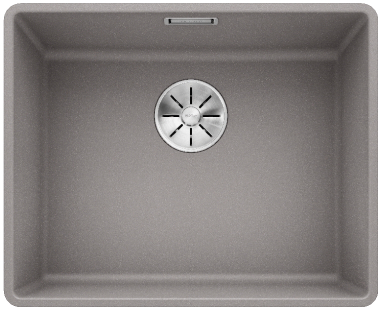 Мойка Бланко SUBLINE 500-F алюметаллик клапан-автомат InFino 523534 фото 1 Мойка Blanco SUBLINE 500-F алюметаллик клапан-автомат InFino 523534 фото 1