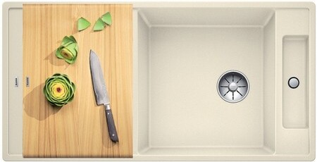 Мойка Бланко AXIA III XL 6 S-F жасмин клапан-автомат InFino 523524 фото 3 Мойка Blanco AXIA III XL 6 S-F жасмин клапан-автомат InFino 523524 фото 3