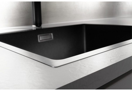 Мойка Blanco SUBLINE 500-IF черный клапан-автомат InFino 525997 фото 7