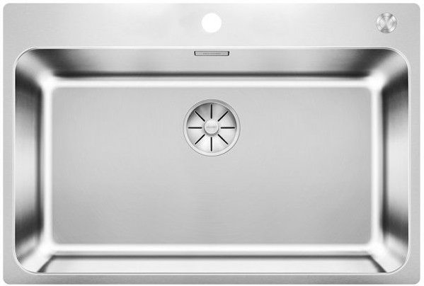 Мойка Бланко Solis 700-IF/A нержавеющая сталь полированная клапан-автомат InFino 526127 Мойка Blanco Solis 700-IF/A нержавеющая сталь полированная клапан-автомат InFino 526127