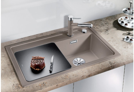 Мойка Бланко Zenar 45 S антрацит чаша справа клапан-автомат InFino 519251 фото 7 Мойка Blanco Zenar 45 S антрацит чаша справа клапан-автомат InFino 519251 фото 7
