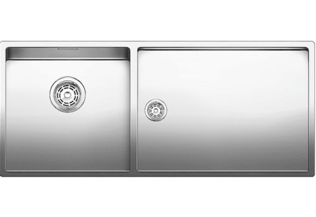 Мойка Бланко Claron 400/550-T-U чаша слева нержавеющая сталь полированная 521601 фото 1 Мойка Blanco Claron 400/550-T-U чаша слева нержавеющая сталь полированная 521601 фото 1