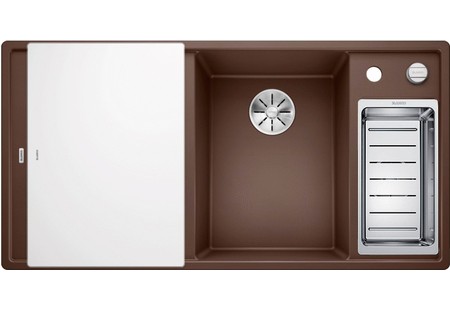 Мойка Blanco AXIA III 6 S-F белый чаша справа клапан-автомат InFino 523492 фото 6