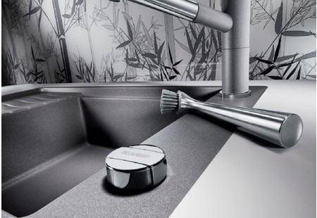 Мойка Бланко Elon XL 6 S-F темная скала клапан-автомат InFino 524855 фото 2 Мойка Blanco Elon XL 6 S-F темная скала клапан-автомат InFino 524855 фото 2