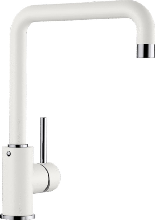 Смеситель Бланко MILI SILGRANIT белый 525127 фото 1 Смеситель Blanco MILI SILGRANIT белый 525127 фото 1