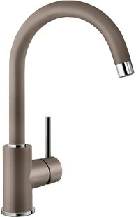 Смеситель Бланко MIDA Silgranit серый бежевый 524207 фото 1 Смеситель Blanco MIDA Silgranit серый бежевый 524207 фото 1