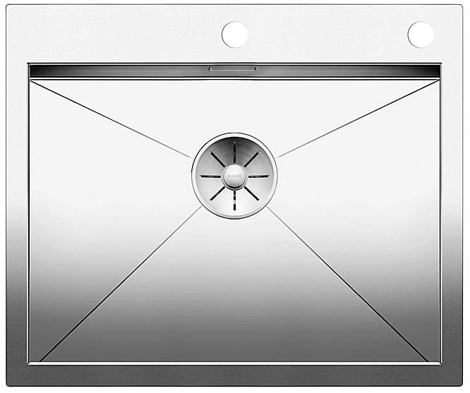 Мойка Бланко Zerox 550-IF/A нержавеющая сталь полированная клапан-автомат InFino 521638 фото 1 Мойка Blanco Zerox 550-IF/A нержавеющая сталь полированная клапан-автомат InFino 521638 фото 1
