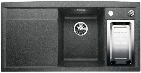 Мойка Бланко AXIA 6 S-F антрацит чаша справа 516875 фото 1 Мойка Blanco AXIA 6 S-F антрацит чаша справа 516875 фото 1