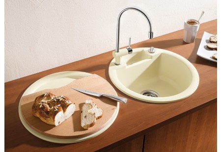 Мойка Бланко Rondo Pro Set шампань 513924 фото 2 Мойка Blanco Rondo Pro Set шампань 513924 фото 2