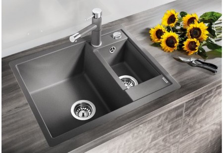 Мойка Бланко Metra 6 F алюметаллик чаша справа 519135 фото 2 Мойка Blanco Metra 6 F алюметаллик чаша справа 519135 фото 2