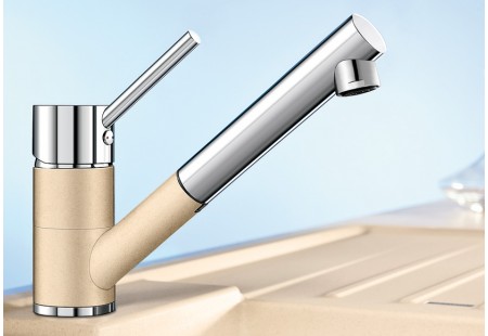 Смеситель Бланко Antas-S chrome/Silgranit 515349 фото 2 Смеситель Blanco Antas-S chrome/Silgranit 515349 фото 2