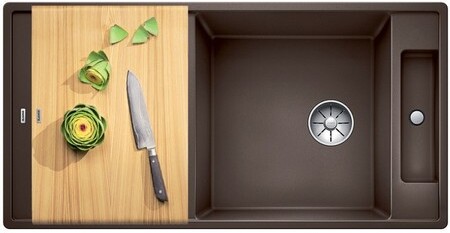 Мойка Blanco AXIA III XL 6 S-F кофе клапан-автомат InFino 523525 фото 3