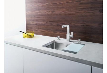 Мойка Бланко Claron 450-U клапан-автомат InFino 521575 фото 3 Мойка Blanco Claron 450-U клапан-автомат InFino 521575 фото 3