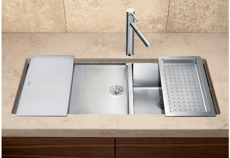 Мойка Бланко Claron 550-T-U нержавеющая сталь полированная 521562 фото 3 Мойка Blanco Claron 550-T-U нержавеющая сталь полированная 521562 фото 3