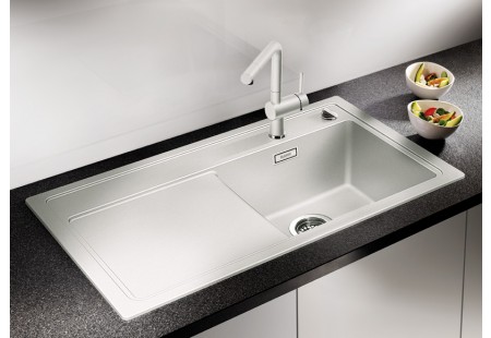 Мойка Бланко Zenar 45 S антрацит чаша справа клапан-автомат InFino 519251 фото 2 Мойка Blanco Zenar 45 S антрацит чаша справа клапан-автомат InFino 519251 фото 2