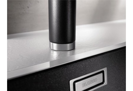 Мойка Blanco SUBLINE 500-IF антрацит клапан-автомат InFino 524107 фото 9