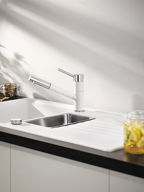 Смеситель Бланко Kano-S Silgranit черный 526174 фото 4 Смеситель Blanco Kano-S Silgranit черный 526174 фото 4