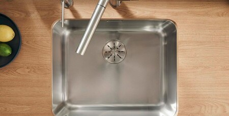 Мойка Бланко Solis 500-U нержавеющая сталь полированная клапан-автомат InFino 526122 фото 7 Мойка Blanco Solis 500-U нержавеющая сталь полированная клапан-автомат InFino 526122 фото 7