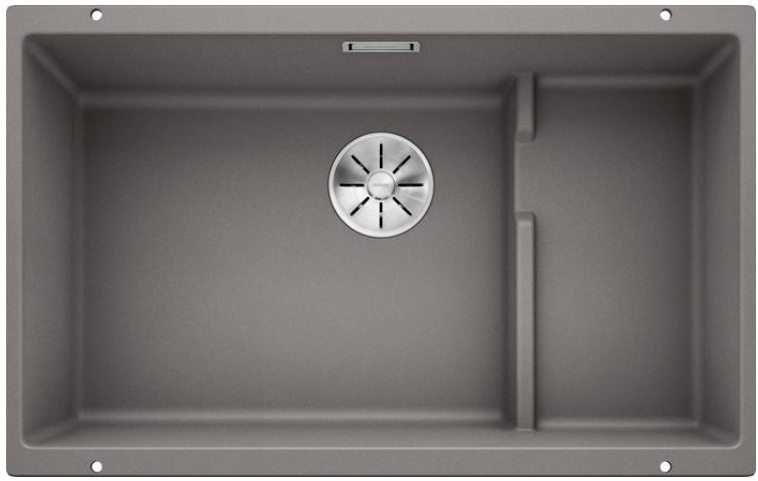 Мойка Бланко SUBLINE 700-U Level SILGRANIT алюметаллик клапан-автомат InFino 523540 фото 1 Мойка Blanco SUBLINE 700-U Level SILGRANIT алюметаллик клапан-автомат InFino 523540 фото 1