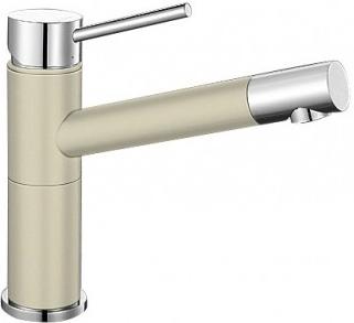 Смеситель Бланко Alta compact chrome/Silgranit жасмин 515318 фото 1 Смеситель Blanco Alta compact chrome/Silgranit жасмин 515318 фото 1