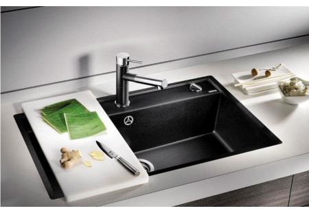 Смеситель Бланко Alta-S compact chrome/Silgranit антрацит 515333 фото 3 Смеситель Blanco Alta-S compact chrome/Silgranit антрацит 515333 фото 3