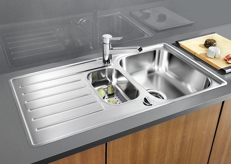 Мойка Бланко Lantos 6 S-IF нержавеющая сталь 516612 фото 1 Мойка Blanco Lantos 6 S-IF нержавеющая сталь 516612 фото 1
