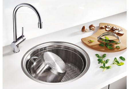 Мойка Бланко Rondosol-IF нержавеющая сталь полированная 514647 фото 2 Мойка Blanco Rondosol-IF нержавеющая сталь полированная 514647 фото 2