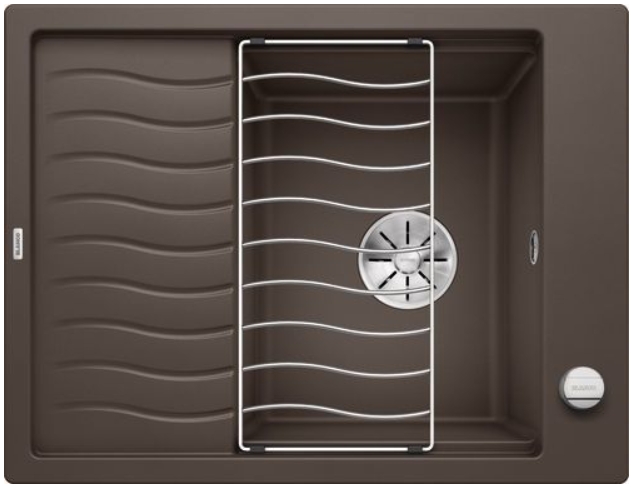 Мойка Бланко Elon 45S кофе клапан-автомат InFino 524823 фото 1 Мойка Blanco Elon 45S кофе клапан-автомат InFino 524823 фото 1