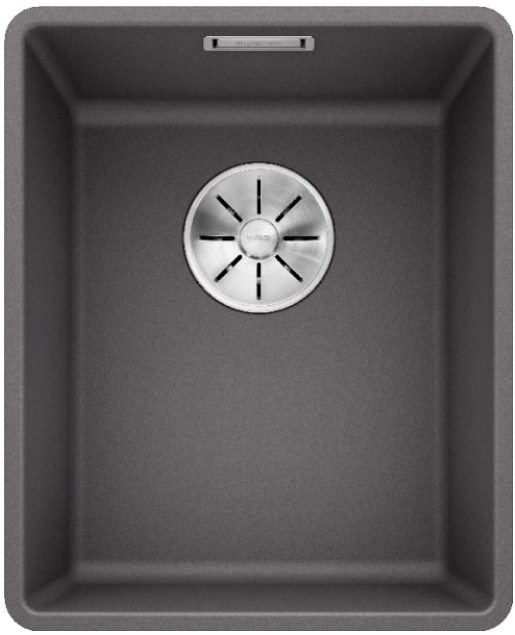 Мойка Бланко SUBLINE 320-F темная скала клапан-автомат InFino 523417 фото 2 Мойка Blanco SUBLINE 320-F темная скала клапан-автомат InFino 523417 фото 2