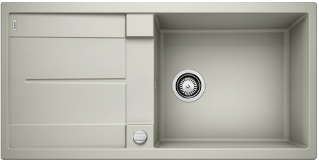 Мойка Бланко Metra XL 6S жемчужный клапан-автомат InFino 520581 фото 1 Мойка Blanco Metra XL 6S жемчужный клапан-автомат InFino 520581 фото 1