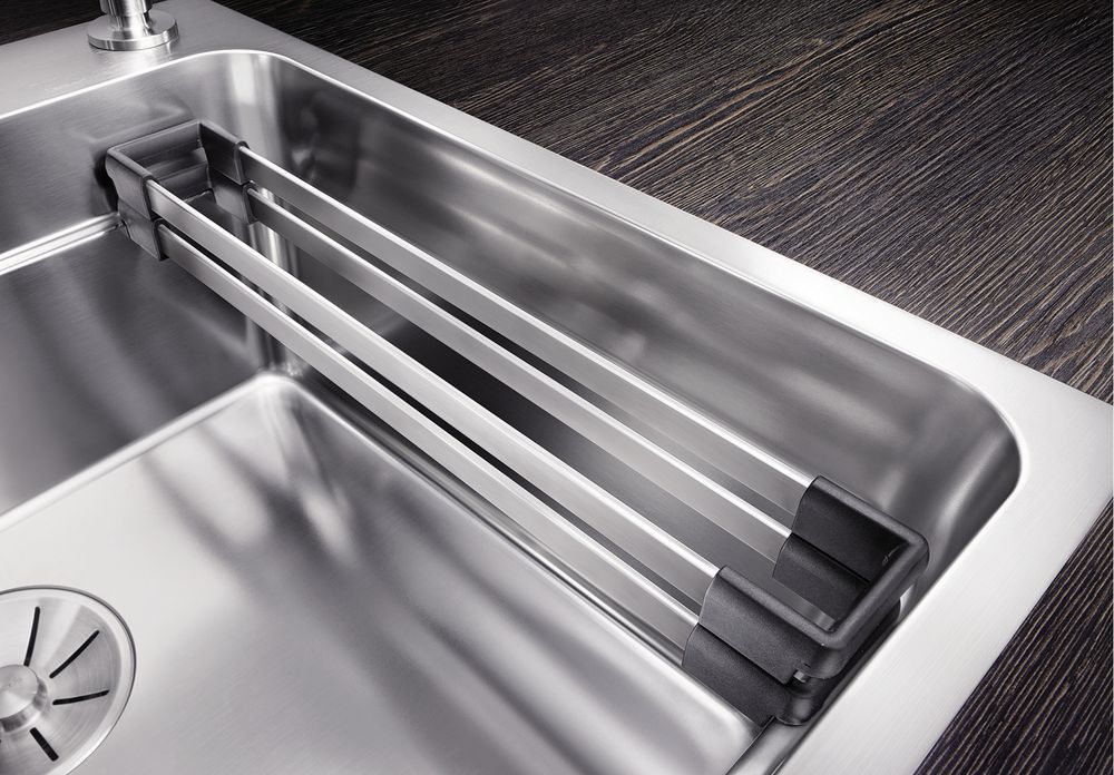 Мойка Blanco Etagon 500-IF/A нержавеющая сталь полированная клапан-автомат InFino 521748 фото 16