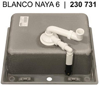 Мойка Blanco Naya 6 алюметаллик 519640